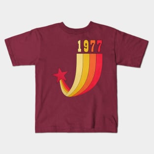 Vintage 1977 Kids T-Shirt